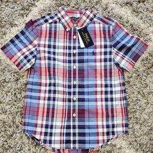 NEW Polo Ralph Lauren Plaid Button Down